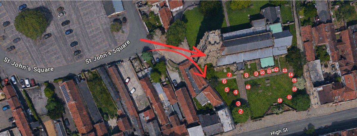 Floor plan for Glastonbury Frost Fayre