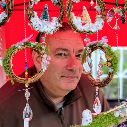 A Tor Collective trader at their stall