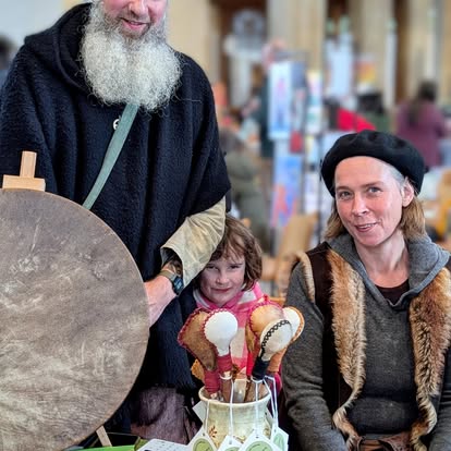 A Tor Collective trader at their stall
