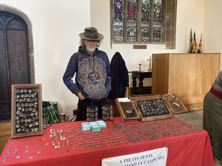 A Tor Collective trader at their stall