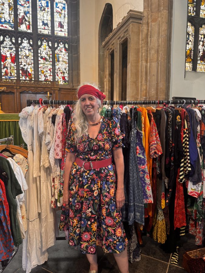 A Tor Collective trader at their stall