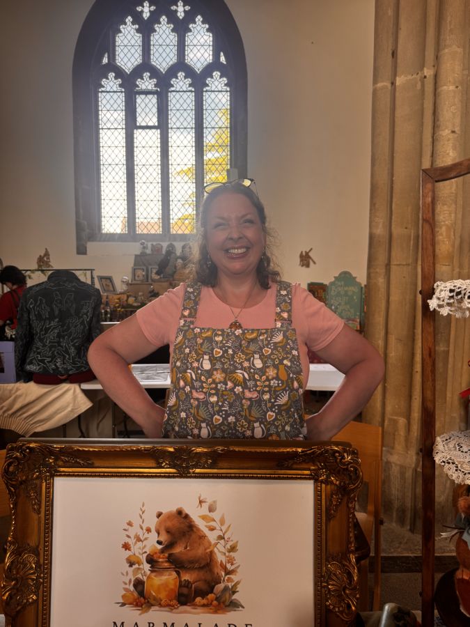 A Tor Collective trader at their stall