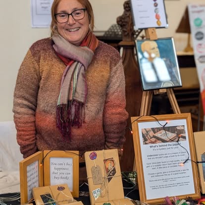 A Tor Collective trader at their stall